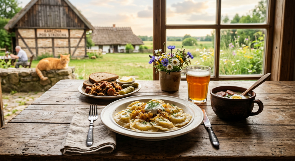 Przegląd najlepszych restauracji z lokalną kuchnią na Mazowszu