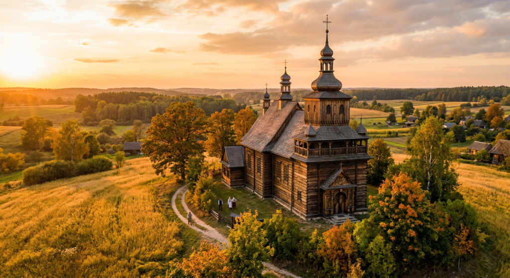 Najpiękniejsze zabytki architektury drewnianej na Mazowszu