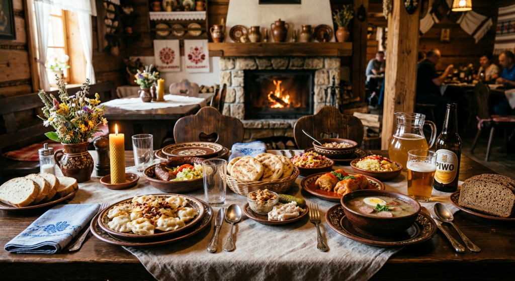 Przegląd najlepszych restauracji z kuchnią regionalną na Podkarpaciu